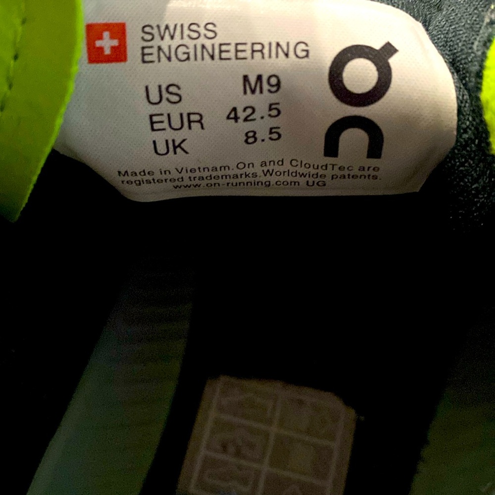 Men’s ON Cloud Flow Shoes Size 9 - Picture 2 of 3